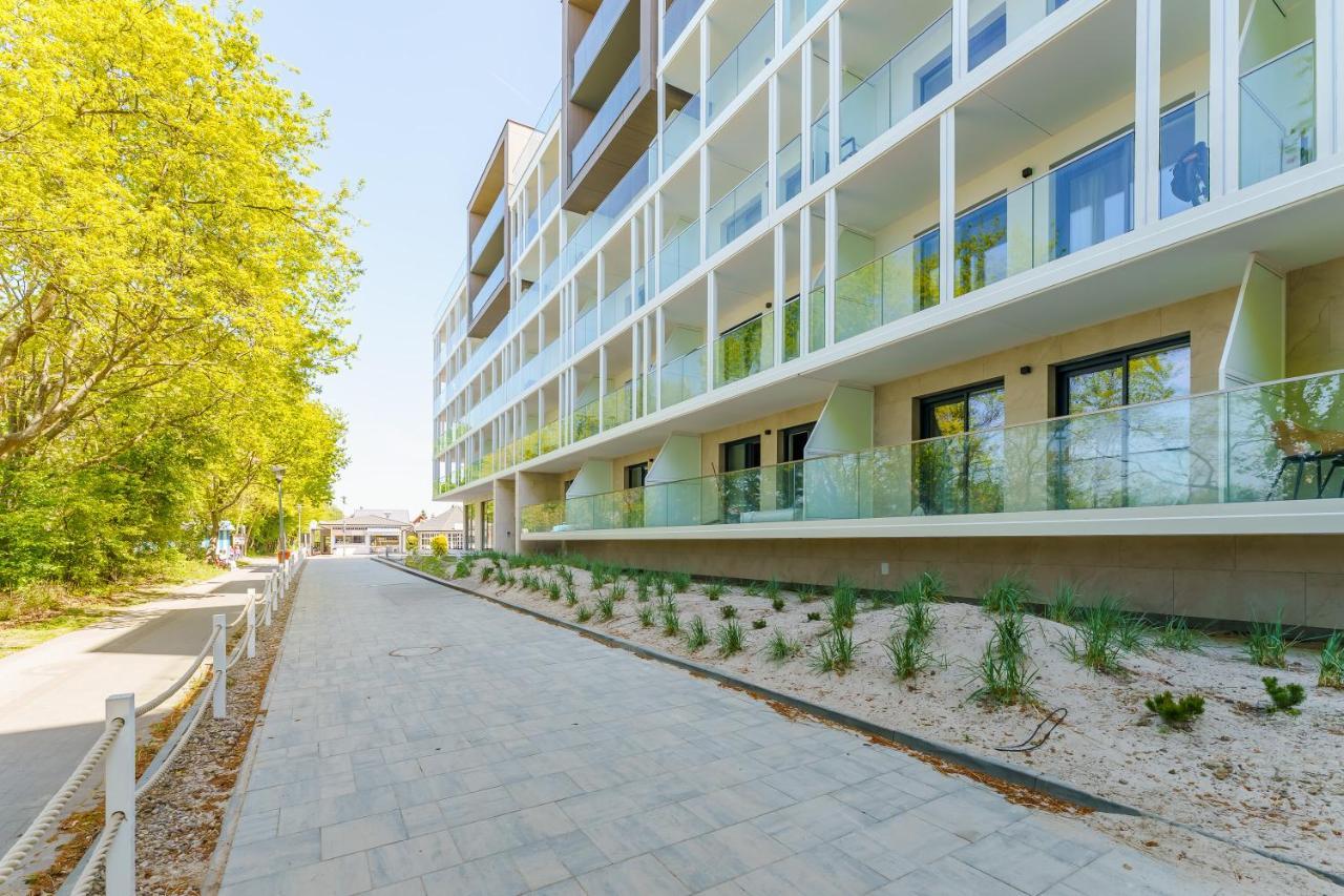 Apartament Kapitanski Z Widokiem Na Morze 4 Pietro - By Perlowa Przystan Rent Sianozety Eksteriør billede